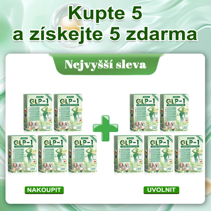 Oficiální obchod ČR | BuildLeaf® GLP-1 8-v-1 Fit & Vital Řešení (Jednou denně, viditelné změny za 7 dní) ✅ Obezita, kardiovaskulární zdraví, cukrovka, spánková apnoe, zdraví střev, problémy se klouby a další.